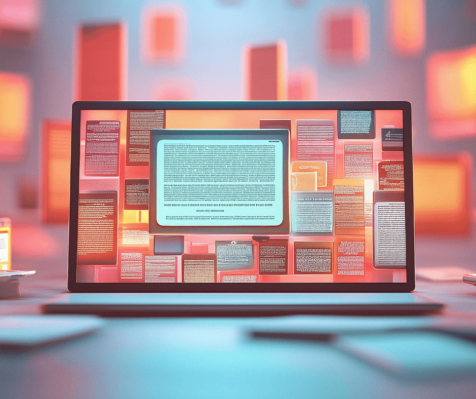 ein Bildschirm, übersäht mit kleinen Fenstern, wie Postit überall