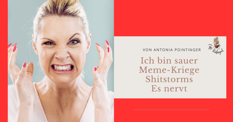 ich bin sauer